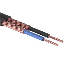 Кабель ШГЭС 2 , черный, 100 м, PROconnect