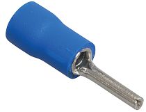 Наконечник круглый штыревой изолированный НкИш 1. 5-2.5 синий  IEK