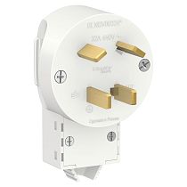 Blanca скрытая установка Белый Вилка силовая 3Р+N 32А, 400В Systeme Electric (Schneider Electric)