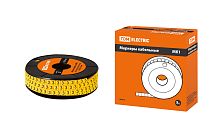 Маркер МК1 - 2,5мм символ "3" 1000шт/ролл  TDM