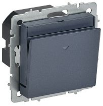 BRITE Выключатель карточный 30А ВС10-1-8-БрМ маренго  IEK