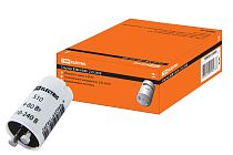 Стартер S10 4-80Вт 220-240В алюм. контакты  TDM