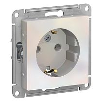 AtlasDesign Жемчуг Розеткас заземлением, 16А Systeme Electric (Schneider Electric)