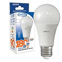 Лампа светодиодная IONICH общего назначения ILED-SMD2835-A60-20Вт-1800Лм-230В-6500К-E27