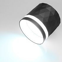 Спот GWL-GX53-M-IP20 Черный С боковым рассеивателем Ромб