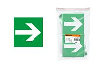 Знак "Направляющая стрелка" 150х150мм  TDM