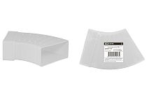 Колено для прямоугольных воздуховодов разноугловое, 55х110,  TDM