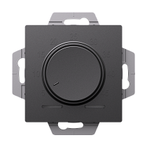 AtlasDesign Базальт Термостат электронный для теплого пола с датчиком, 10A, механизм Systeme Electric (Schneider Electric)