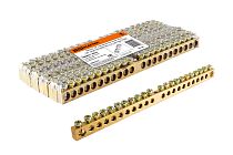 Шина "N" нулевая 8х12мм 22/1 (22 группы/крепеж по центру)  TDM