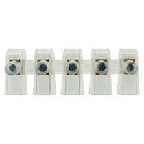 Клеммник концевой изолированный TTB-02 6mm   (20/уп) ЭНЕРГИЯ