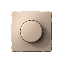 ArtGallery Песочный Светорегулятор (диммер) поворотно-нажимной, LED, RC, 400Вт, механизм Systeme Electric (Schneider Electric)