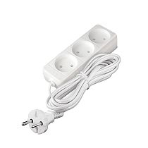 Удлинитель бытовой 1300 Вт 16А IP20 3 гнезда ШВВП без заземления 3м Союз