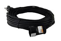 Удлинитель-шнур силовой народный ПВС 2200 Вт с/з, 30м, штепс. гнездо TDM