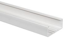 DLP Кабель-канал парапетный 150х65мм без крышки шириной 65мм и без перегородки несущей белый