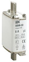 Вставка плавкая ППНИ-33 6А габарит 00С  IEK