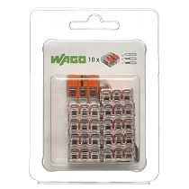 Клеммы WAGO 221-613/10 в блистерной упаковке 10шт Клеммы WAGO 221-613/10 в блистерной упаковке 10шт