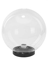 Светильник НТУ 03- 60-161 шар d=160 мм IP54 (прозрачный ПММА, основание плоское ПК, Е27)  TDM