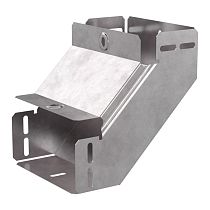 Угол вертикальный внутренний 90 градусов с крышкой Стандарт 150х80 Промрукав