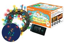 Гирлянда новогодняя, МГ 200, 220 В, многоцветная, 10 м, 8 режимов  TDM