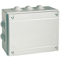 Коробка ответвит. с 12 кабельными вводами д.40мм, IP55, 380х300х120мм DKC Коробка ответвит. с 12 кабельными вводами д.40мм, IP55, 380х300х120мм DKC