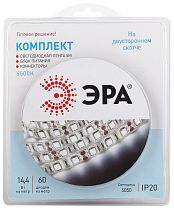 Комплект светодиодной ленты ЭРА 5050kit-14,4-60-12-IP20-6500-5m Комплект светодиодной ленты ЭРА 5050kit-14,4-60-12-IP20-6500-5m