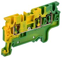 ARMAFIX Клемма пружинная CX2.5-3 PE 2,5мм2 трехконтактная заземляющая IEK