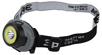 Фонарь налобный светодиодный ЭРА GB-710 Криптон на батарейках 3 режима 5 Вт СОВ 3хААА