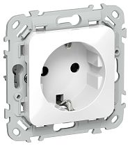 FLITE Розетка с заземлением без защитных шторок 16А РС11-0-ФлБ белый IEK