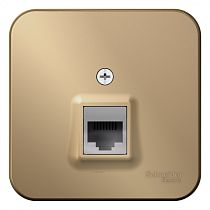 Blanca открытая установка с изолированной пластиной Титан Розетка компьютерная RJ45, категория 5E Systeme Electric (Schneider Electric)