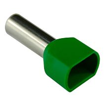 Наконечник штыревой втулочный изолированный двойной НШВИ(2) 6.0-14 (НВИ 6,0-6) (100шт/упак)  ЭНЕРГИЯ