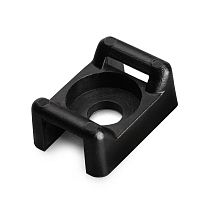 Площадка монтажная под винт ПМО 15х10 черная (уп.100шт) Fortisflex