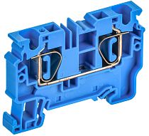 ARMAFIX Клемма пружинная CX6 BU 6мм2 проходная синяя IEK