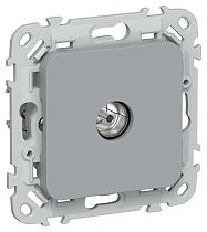 FLITE Розетка TV экранированная оконечная тип M РТВм-1-1-1-ФлС серый IEK