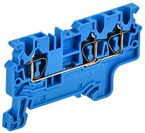 ARMAFIX Клемма пружинная CX2.5-3 BU 2,5мм2 трехконтактная синяя IEK ARMAFIX Клемма пружинная CX2.5-3 BU 2,5мм2 трехконтактная синяя IEK