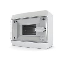 Щит встраиваемый 4 мод. IP41, прозрачная дверца CVC 40-04-1 Tekfor