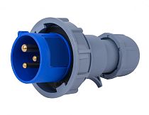 Вилка перен. 2Р+РЕ 32А 220В IP67 ВП-103