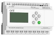 ПЛК 430 Модуль ЦПУ 16 DI 10 RO 220В AC с Ethernet портом с экраном ONI ПЛК 430 Модуль ЦПУ 16 DI 10 RO 220В AC с Ethernet портом с экраном ONI