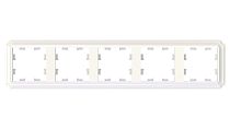 AtlasDesign Antique Рамка 5-постовая, универсальная, Жемчуг Systeme Electric (Schneider Electric)
