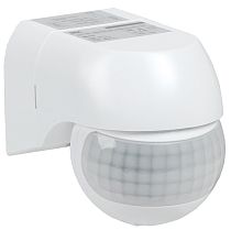 Датчик движения ИК настенный 800w 180град. 12м IP44 белый  IEK