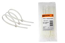 Хомут 4,8х200мм нейлон (белый) (100шт)  TDM