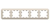 AtlasDesign Antique Рамка 5-постовая, универсальная, Бежевый Systeme Electric (Schneider Electric)
