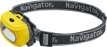 Фонарь Navigator 95 554 NPT-H40-ACCU налоб 1COBx3Вт,3 реж, Li-ion 1.2Ач