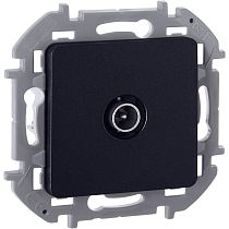 INSPIRIA Розетка TV проходная антрацит