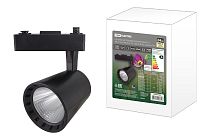 Светильник трековый однофазный LED TRL-01-024-WB 24 Вт, 24°, 3000 К, 80 Ra, черный,  TDM