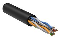ITK Витая пара U/UTP кат.6 4x2х23AWG LSZH черный (305м) IEK