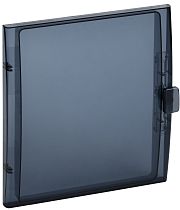TEKFOR Дверца для корпуса пластикового КМПн-24 IP65 черная прозрачная IEK