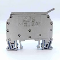 MRK 6S; Клеммник с держ. предохр. (5x20) на DIN-рейку, 6 мм.кв. (серый) (1322) ONKA