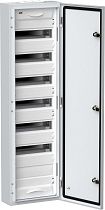 TITAN 5 Корпус металлический ЩРн-84 (1х84) 1085х310х140мм IP54 белый (одна дверь)  IEK