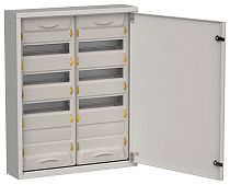 TITAN 5 Корпус металлический ЩРн-96 (2х48) 710х570х140мм IP31 серый (одна дверь) IEK