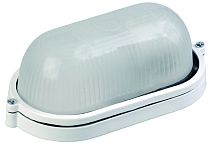 Светильник ЖКХ НПП 1401 60Вт E27 IP54 белый овал  IEK